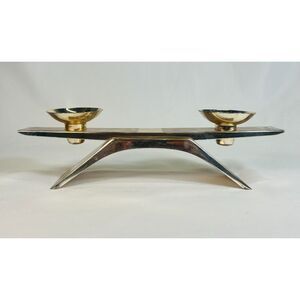 WMF IKORA#4880 Double Candlestick Candle Holder